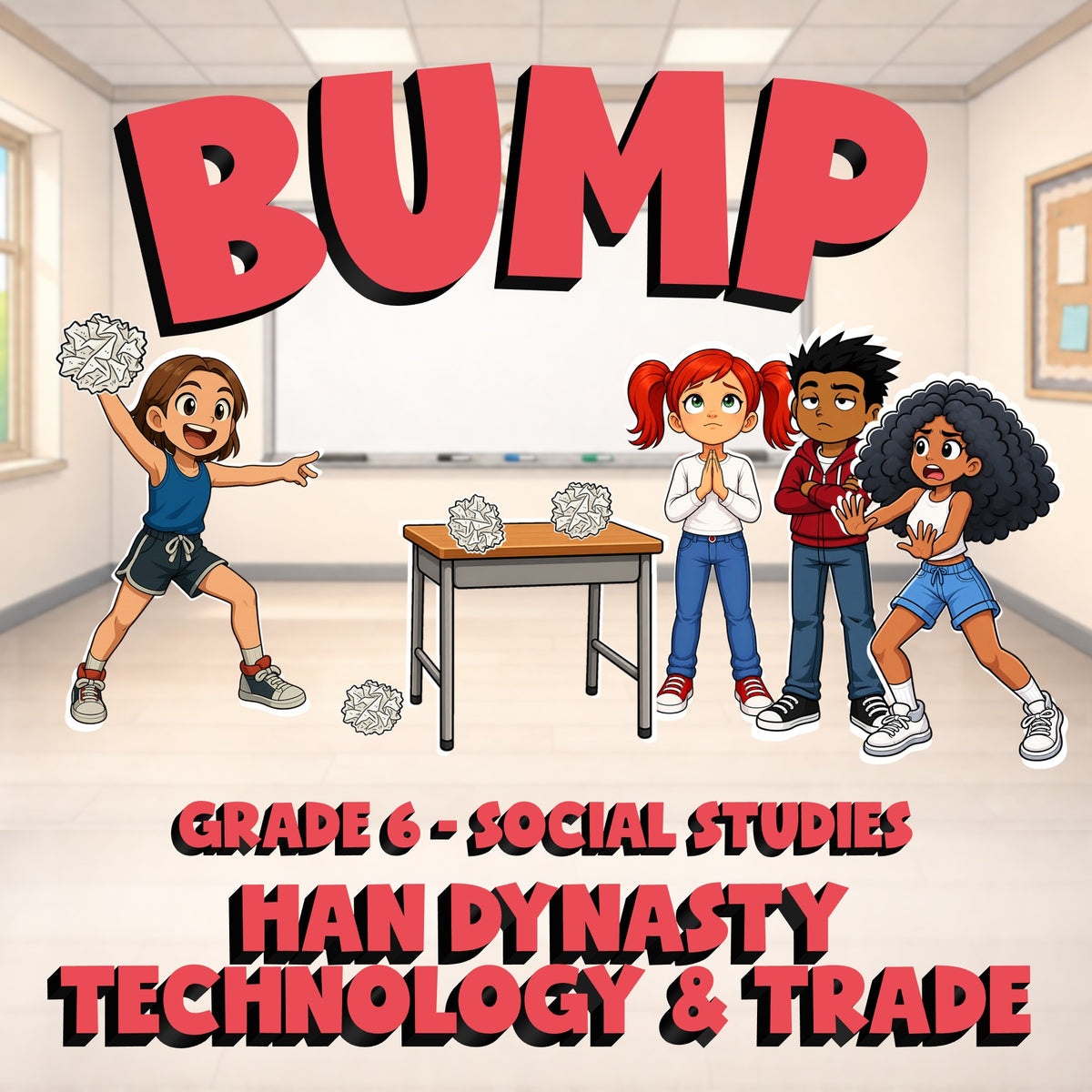 Han Dynasty Technology & Trade BUMP Socials Game - No Prep Grade 6 Review