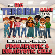 Prokaryotic & Eukaryotic Cells BIG TERRIBLE GAME - Biology Science Review
