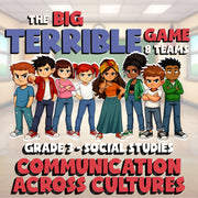 Communication Across Cultures BIG TERRIBLE GAME - No Prep Grade 3 Socials Review