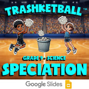 Speciation TRASHKETBALL Science Game - No Prep Grade 9 Review Activity