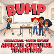 African Cultural Traditions BUMP Game - No Prep World History Review Activity