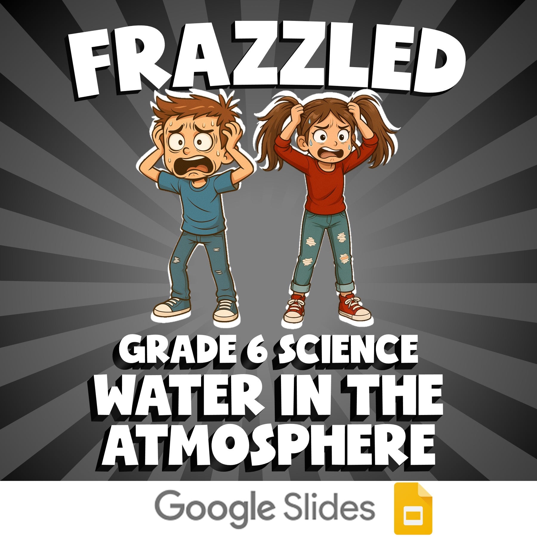 Water in the Atmosphere FRAZZLED Science Game - No Prep Grade 6 Review Activity