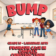 Pronoun Case in Complex Constructions BUMP ELA Game - No Prep Grade 10 Review
