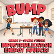 Industrialization Energy Sources BUMP Socials Game - No Prep Grade 8 Review