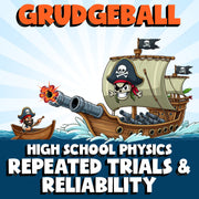 Repeated Trials & Reliability GRUDGEBALL Science Game - No Prep Physics Review