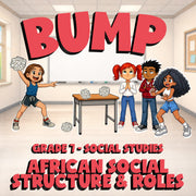 African Social Structure & Roles BUMP Socials Game - No Prep Grade 7 Review