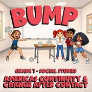 Americas Continuity & Change After Contact BUMP Socials Game - No Prep Grade 7