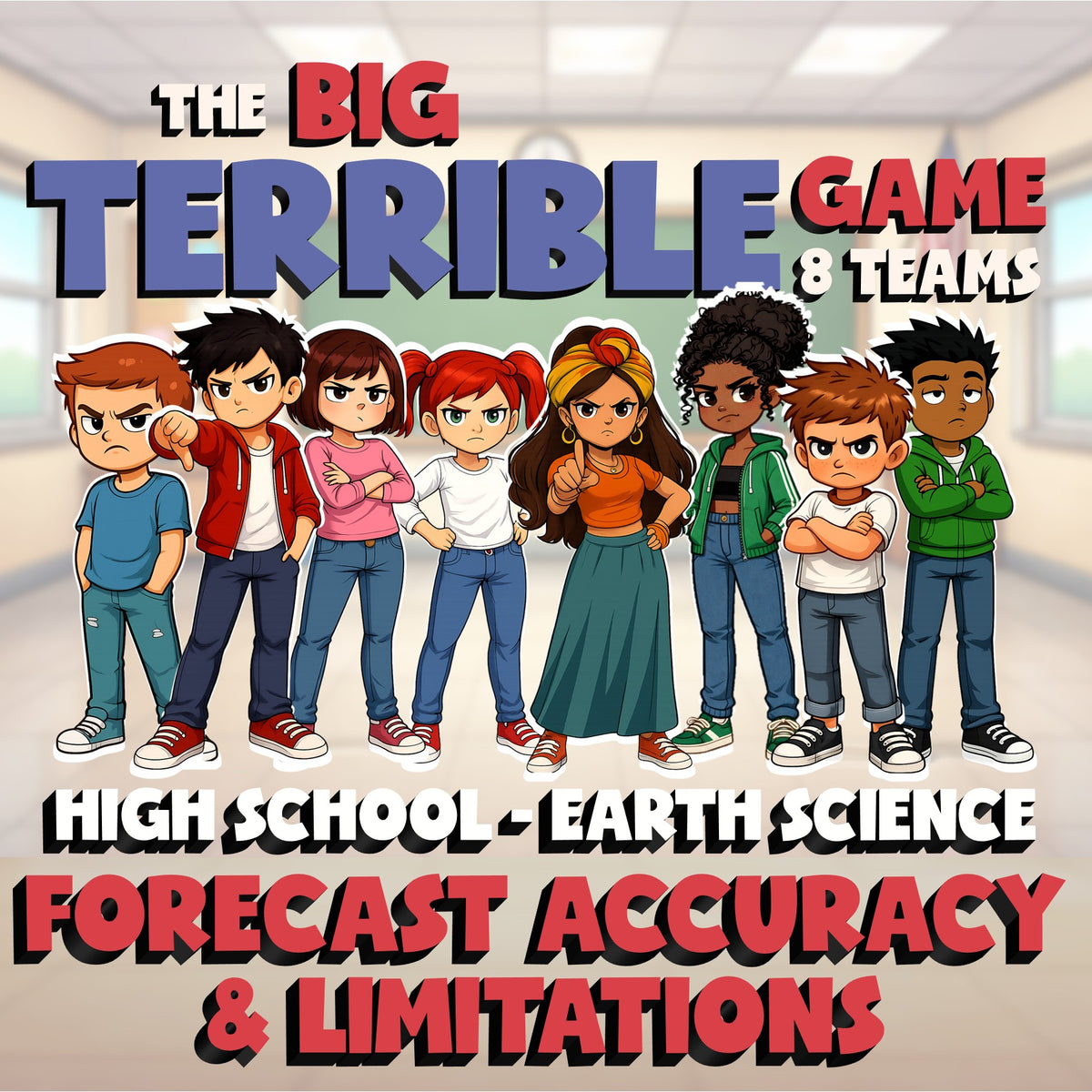 Forecast Accuracy & Limitations BIG TERRIBLE GAME - No Prep Earth Science Review