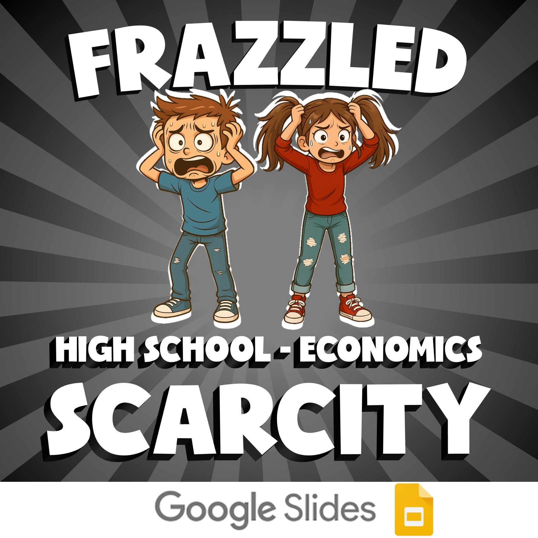 Scarcity FRAZZLED Economics Game - No Prep Review Activity
