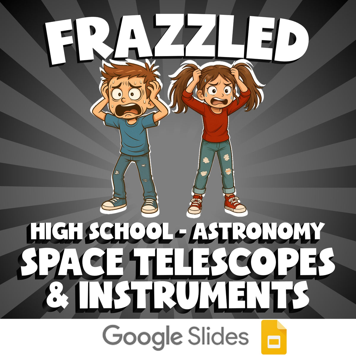 Space Telescopes & Instruments FRAZZLED Science Game - No Prep Astronomy Review