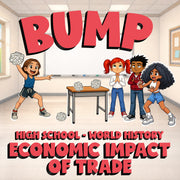 Economic Impact of Trade BUMP Game - No Prep World History Review Activity