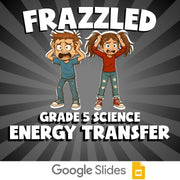 Energy Transfer FRAZZLED Science Game - No Prep Grade 5 Review Activity
