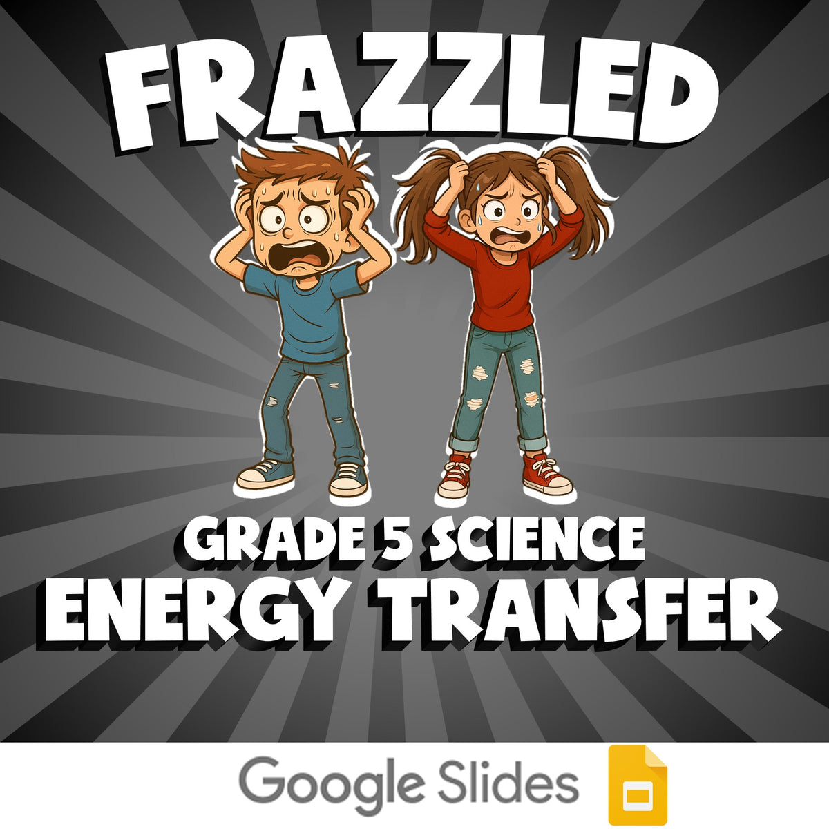 Energy Transfer FRAZZLED Science Game - No Prep Grade 5 Review Activity