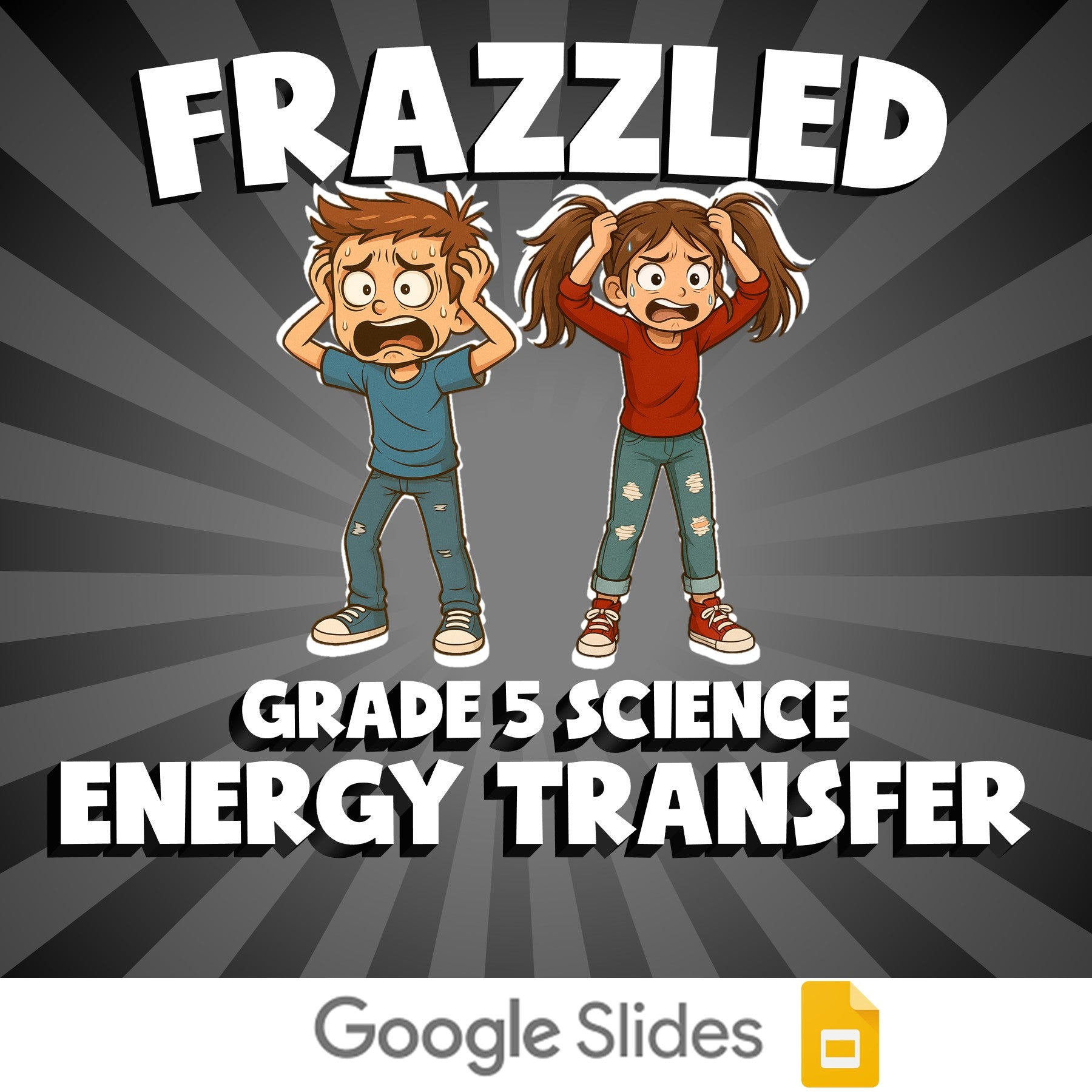 Energy Transfer FRAZZLED Science Game - No Prep Grade 5 Review Activity