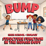 Structure Function in the Human Body BUMP Science Game - No Prep Biology Review