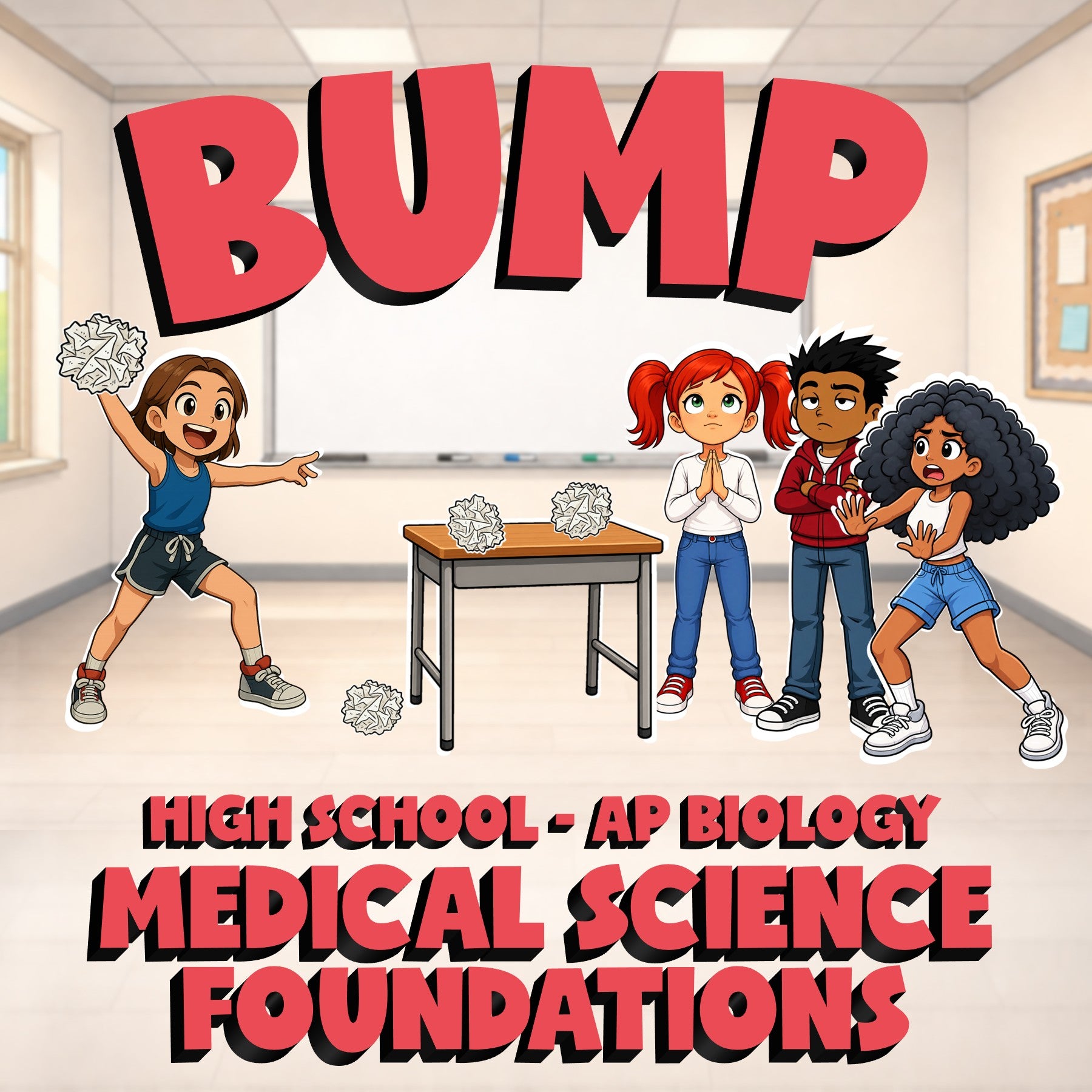 Medical Science Foundations BUMP Science Game - No Prep AP Biology Review
