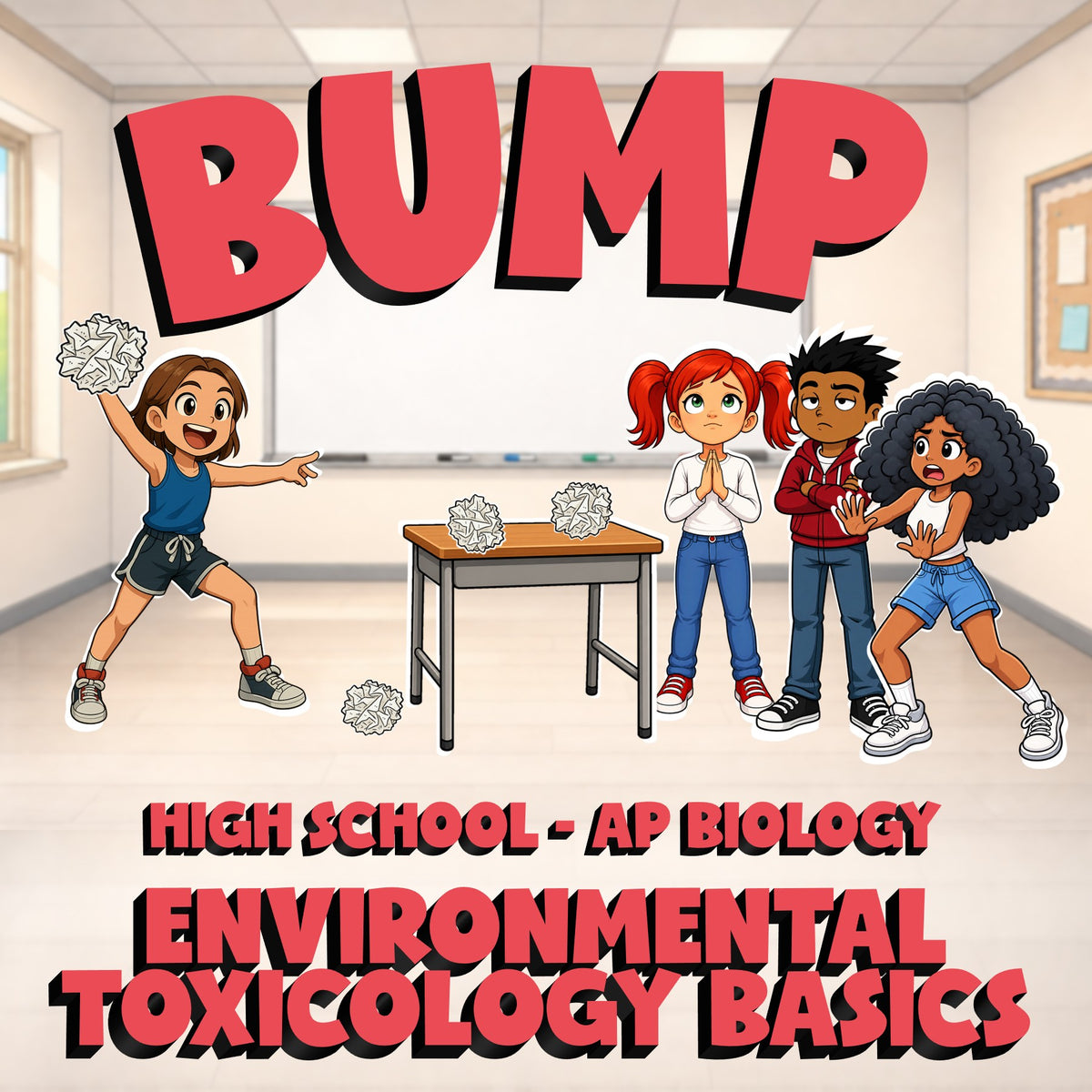 Environmental Toxicology Basics BUMP Science Game - No Prep AP Biology Review