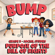 Purpose of the Bill of Rights BUMP Socials Game - No Prep Grade 5 Review