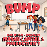 Human Capital & Productivity BUMP Economics Game - No Prep Review Activity