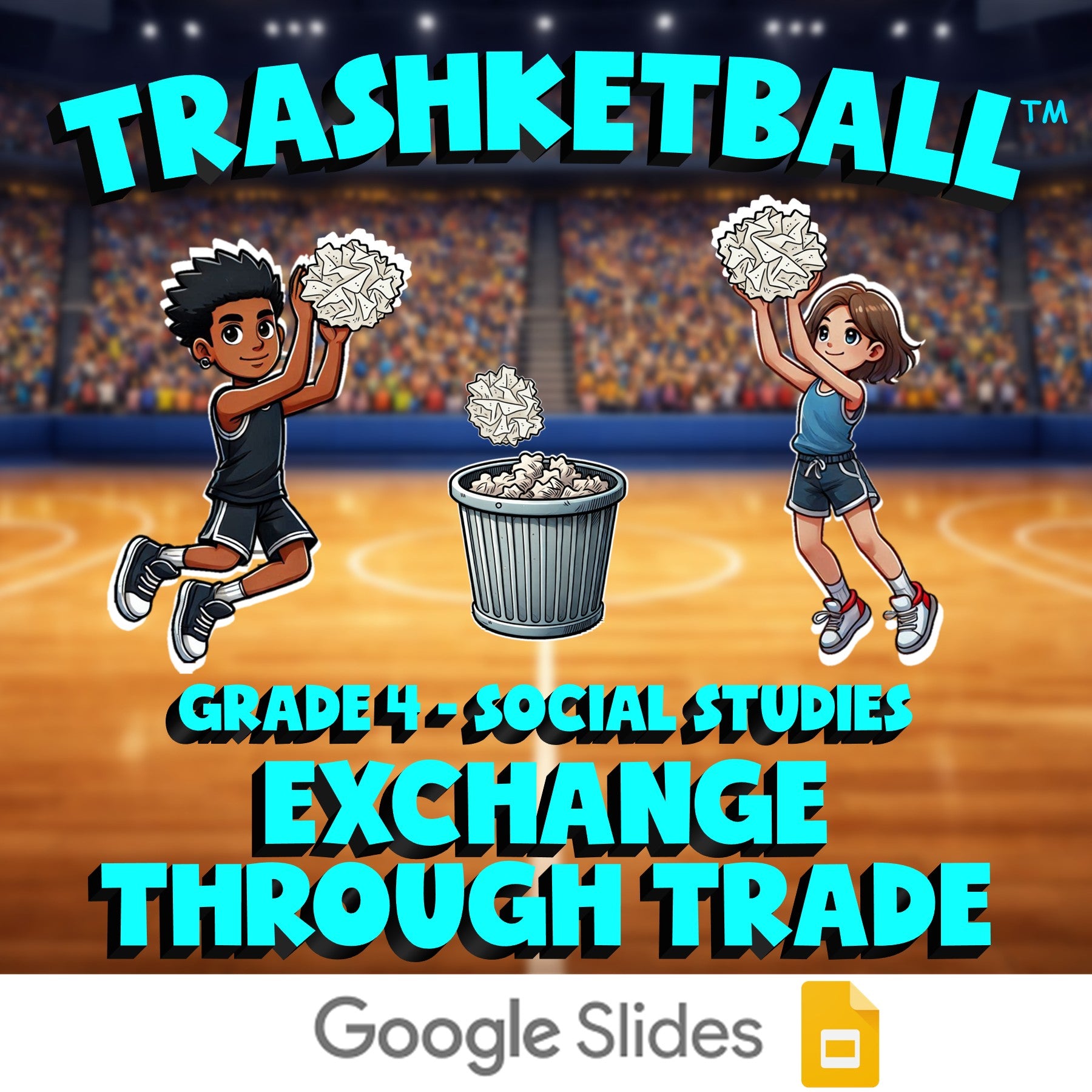 Exchange Through Trade TRASHKETBALL Socials Game - No Prep Grade 4 Review