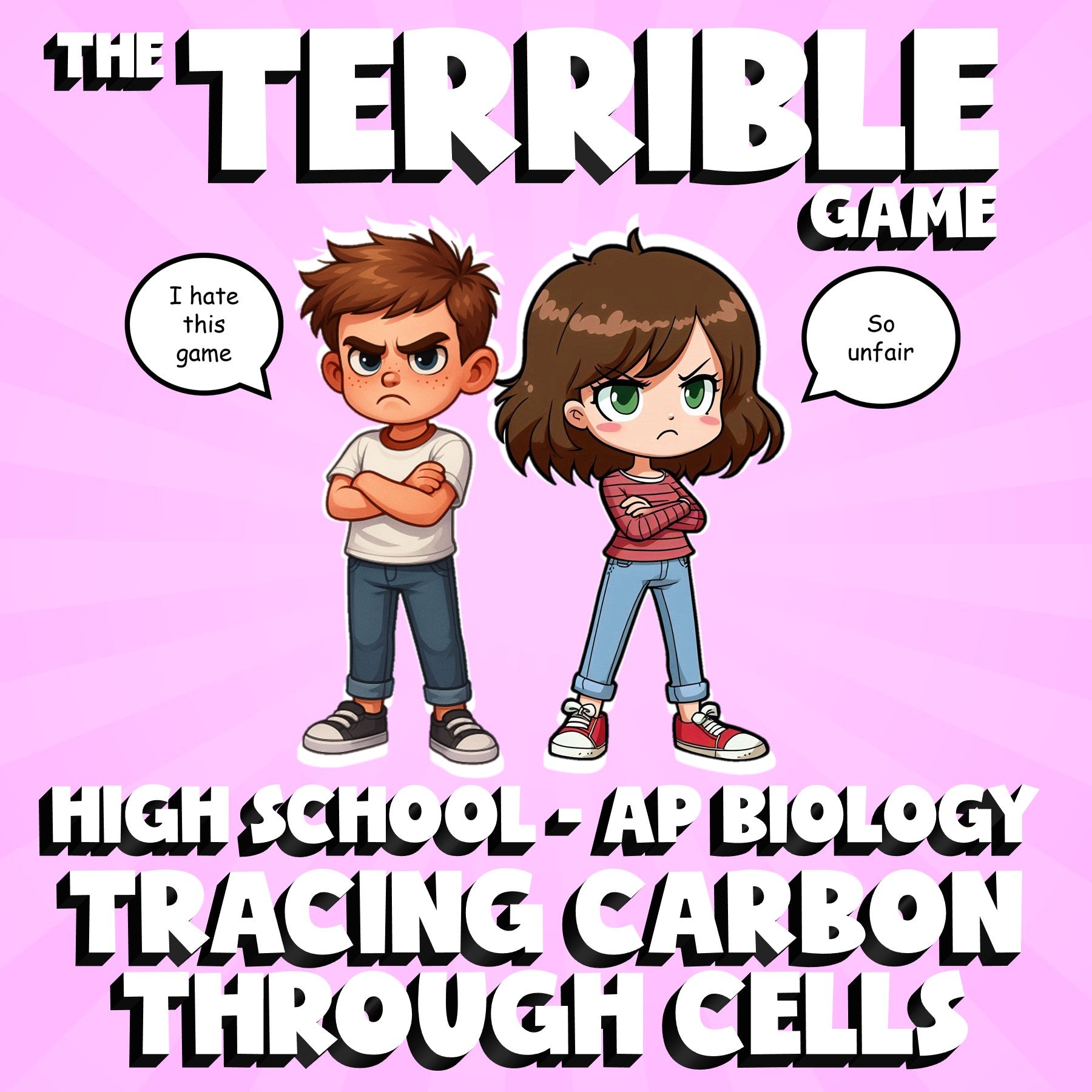 Tracing Carbon Through Cells THE TERRIBLE GAME - AP Biology Science Review