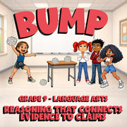 Reasoning That Connects Evidence to Claims BUMP ELA Game - No Prep Grade 9