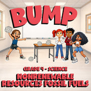 Nonrenewable Resources Fossil Fuels BUMP Science Game - No Prep Grade 4 Review