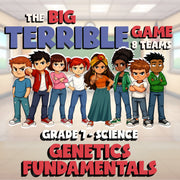 Genetics Fundamentals BIG TERRIBLE GAME - No Prep Grade 7 Science Review