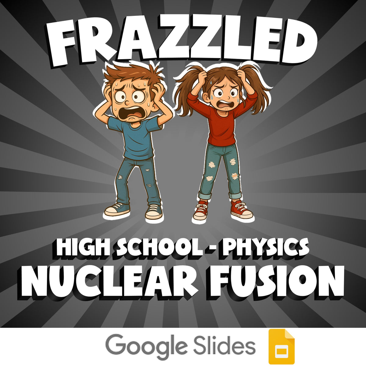 Nuclear Fusion FRAZZLED Science Game - No Prep Physics Review Activity