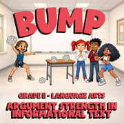 Argument Strength in Informational Text BUMP ELA Game - No Prep Grade 11 Review
