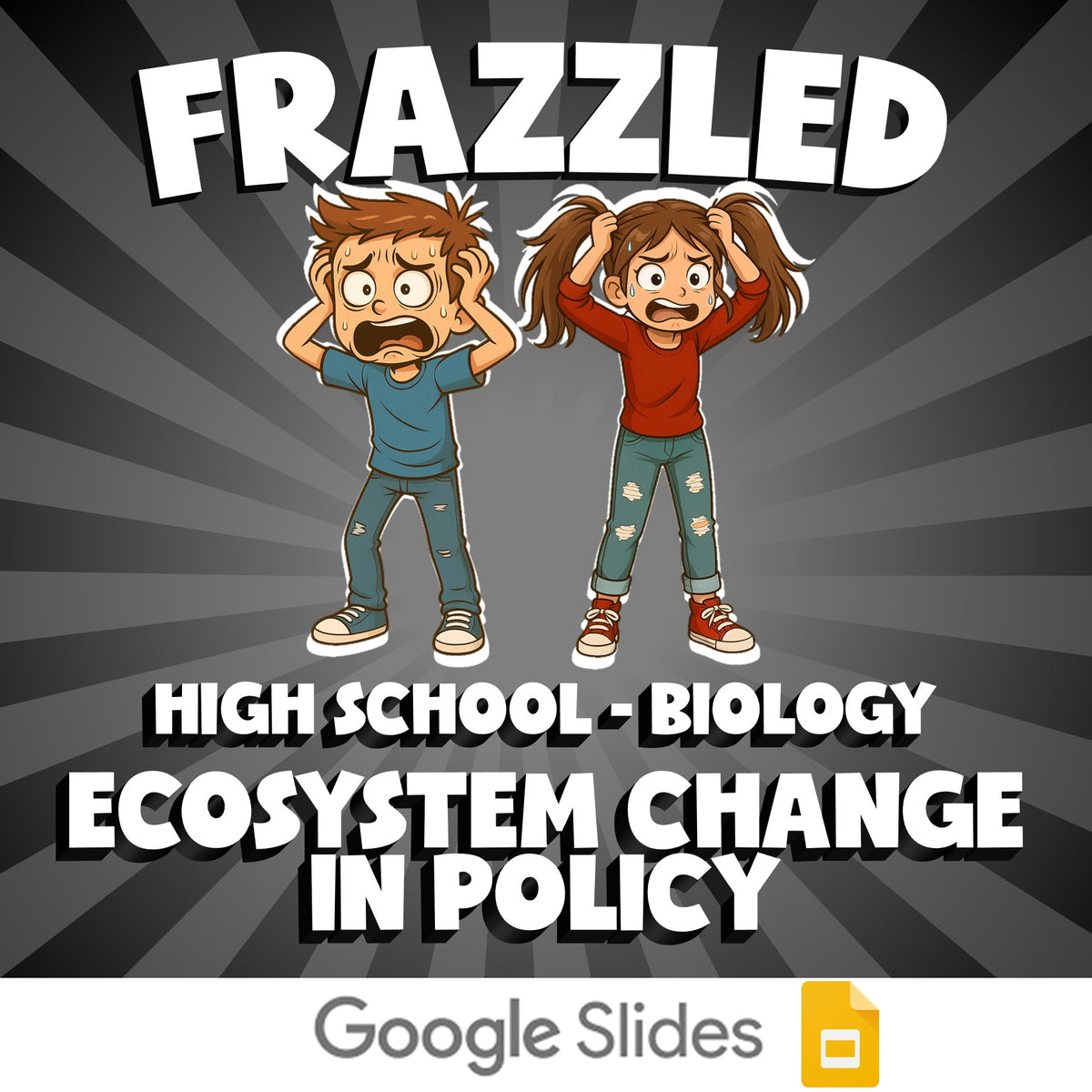 Ecosystem Change in Policy FRAZZLED Science Game - No Prep Biology Review