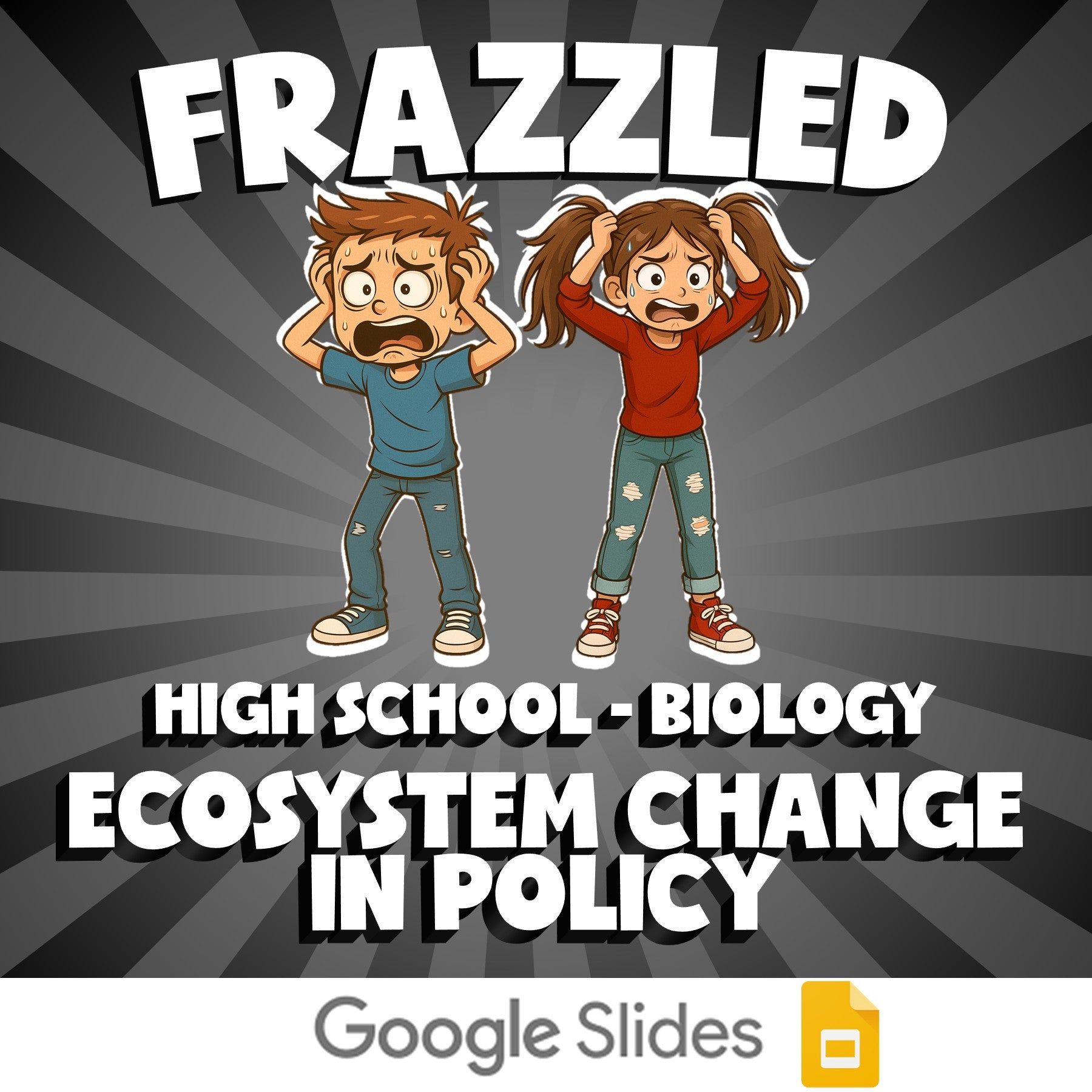 Ecosystem Change in Policy FRAZZLED Science Game - No Prep Biology Review