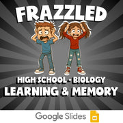 Learning & Memory FRAZZLED Science Game - No Prep Biology Review Activity