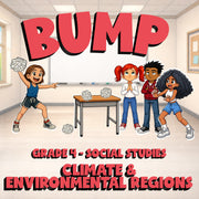 Climate & Environmental Regions BUMP Socials Game - No Prep Grade 4 Review