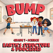 Earth’s Structure & Processes BUMP Science Game - No Prep Grade 7 Review