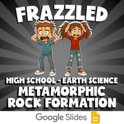 Metamorphic Rock Formation FRAZZLED Game - No Prep Earth Science Review Activity