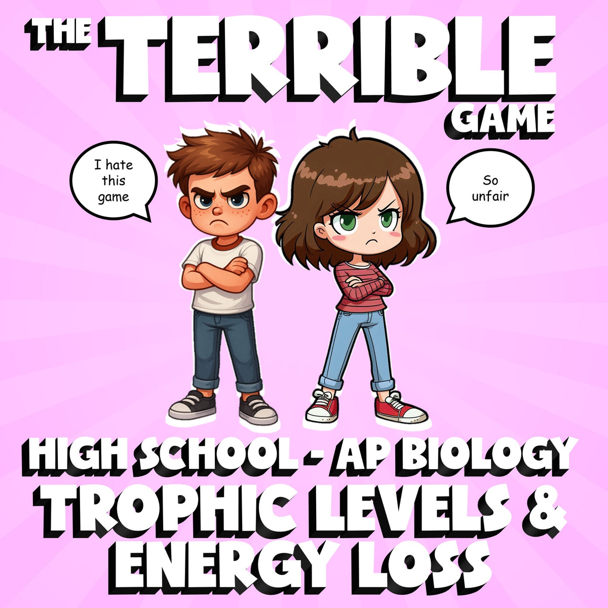 Trophic Levels & Energy Loss THE TERRIBLE GAME - AP Biology Science Review