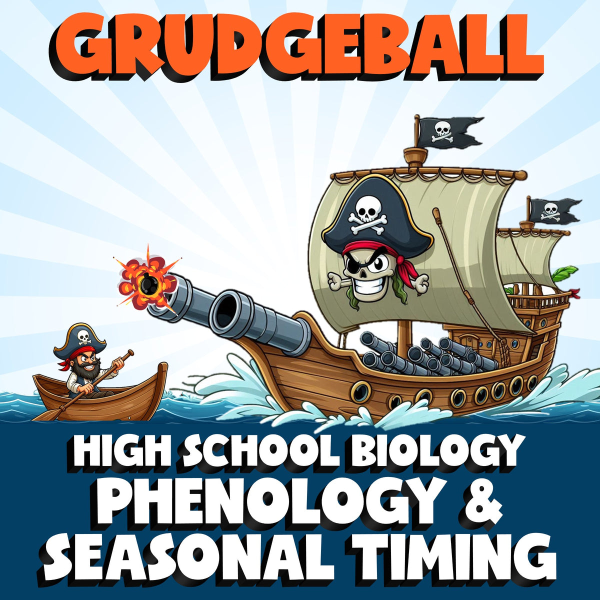 Phenology & Seasonal Timing GRUDGEBALL Science Game - No Prep Biology Review