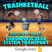 Cardiovascular System Transport TRASHKETBALL Science Game - No Prep Biology