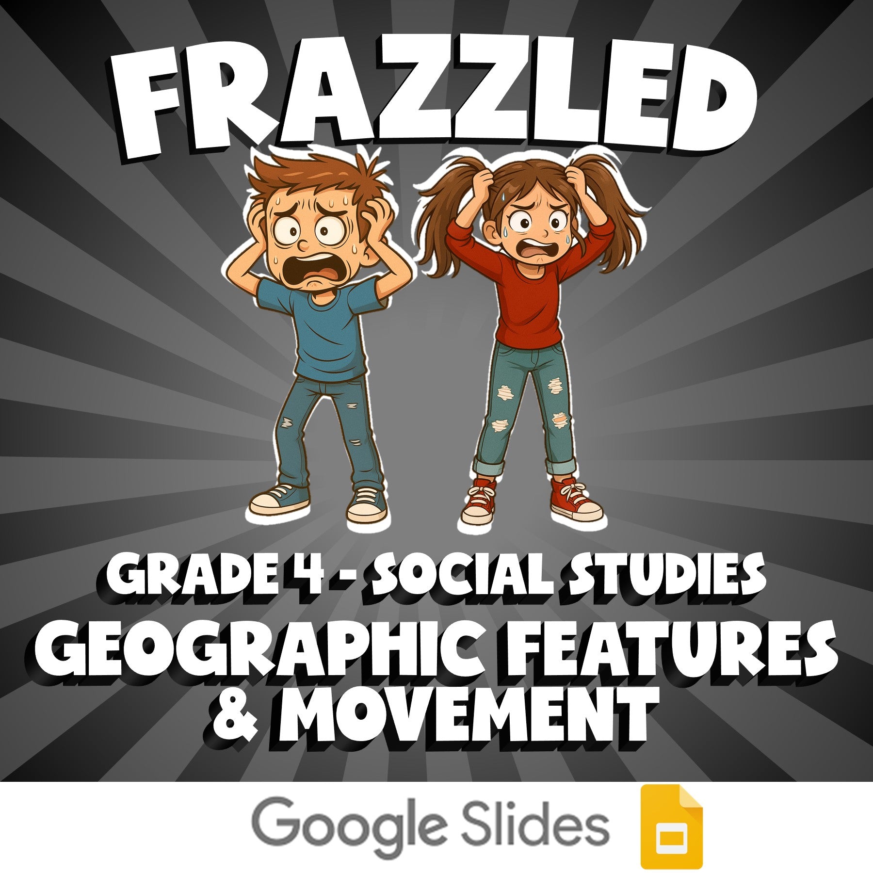 Geographic Features & Movement FRAZZLED Socials Game - No Prep Grade 4 Review