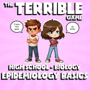 Epidemiology Basics THE TERRIBLE GAME - No Prep Biology Science Review Activity
