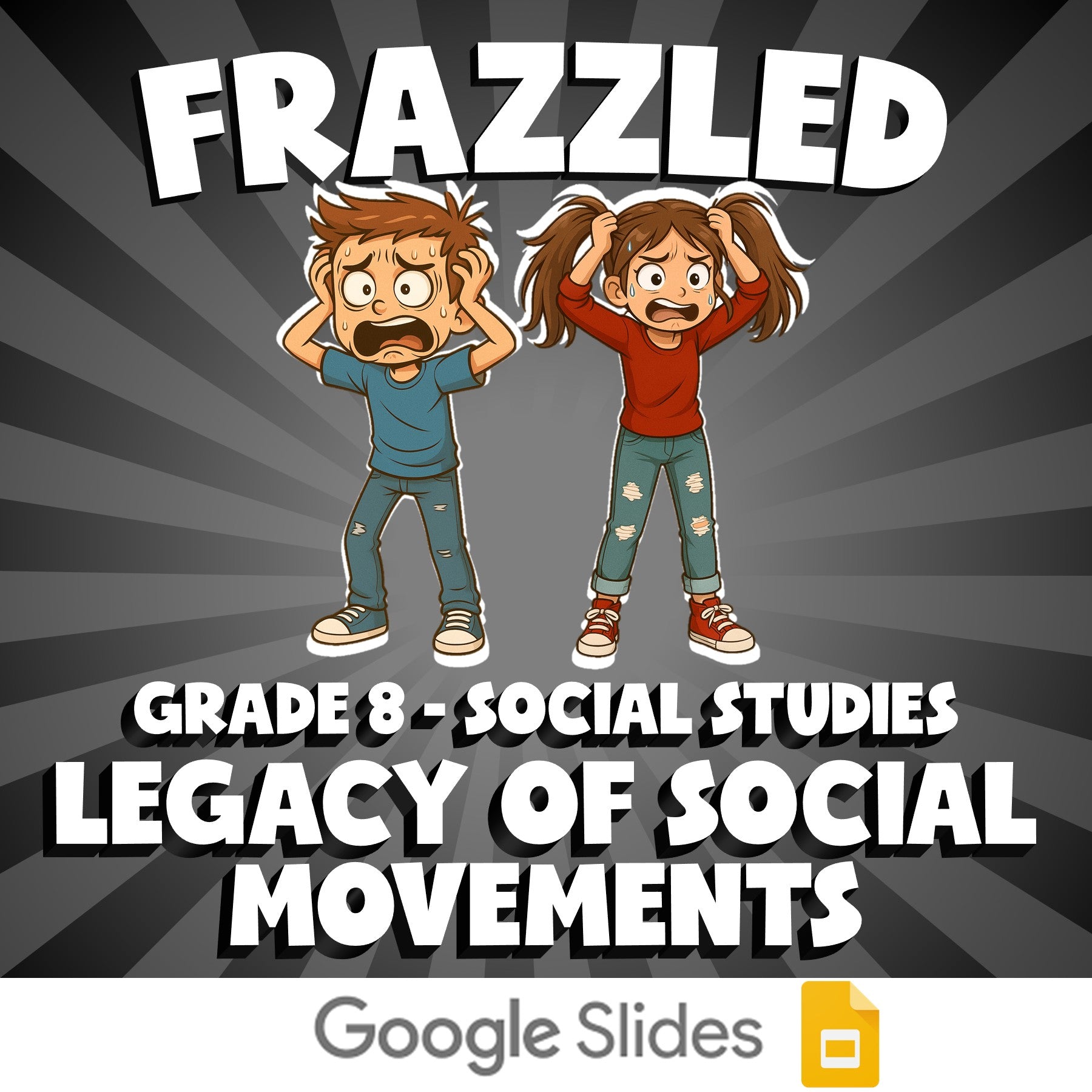 Legacy of Social Movements FRAZZLED Socials Game - No Prep Grade 8 Review