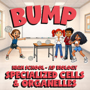 Specialized Cells & Organelles BUMP Science Game - No Prep AP Biology Review
