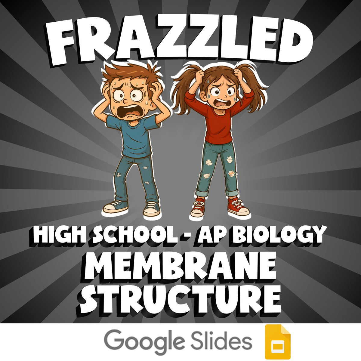 Membrane Structure FRAZZLED Science Game - No Prep AP Biology Review Activity