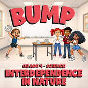Interdependence in Nature BUMP Science Game - No Prep Grade 4 Review Activity