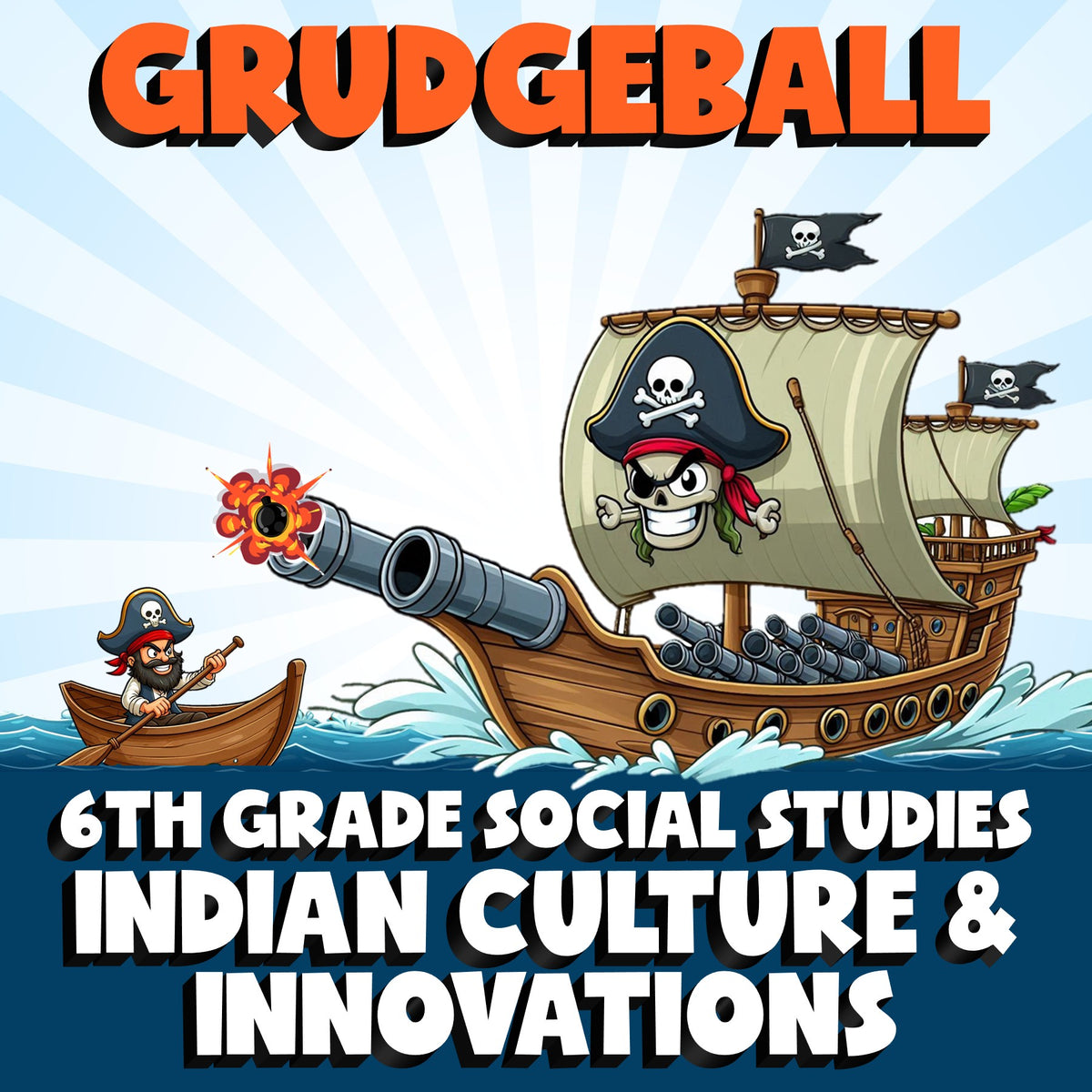 Indian Culture & Innovations GRUDGEBALL Socials Game - No Prep Grade 6 Review