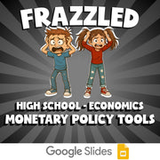 Monetary Policy Tools FRAZZLED Economics Game - No Prep Review Activity