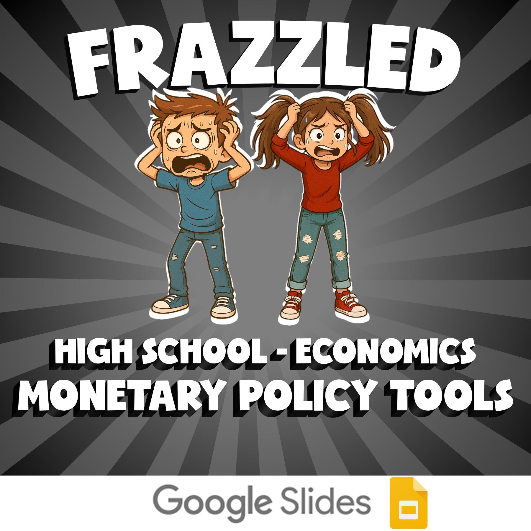 Monetary Policy Tools FRAZZLED Economics Game - No Prep Review Activity