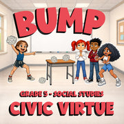 Civic Virtue BUMP Socials Game - No Prep Grade 5 Review Activity