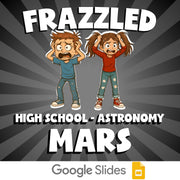 Mars FRAZZLED Science Game - No Prep Astronomy Review Activity